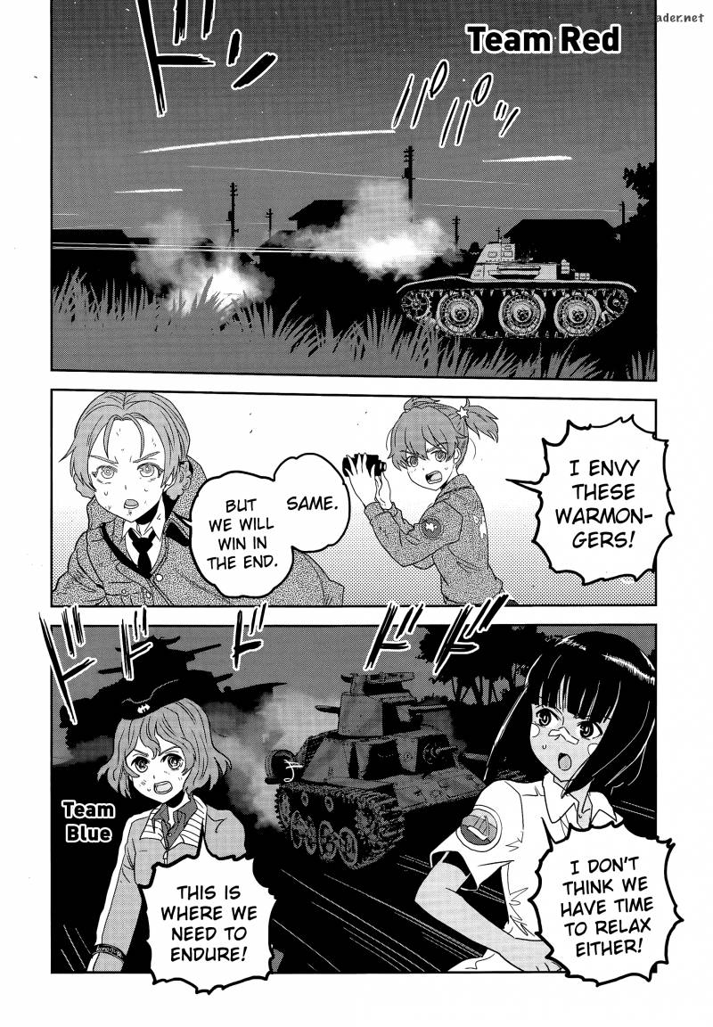 Girls Panzer Ribbon No Musha Chapter 42 Page 22