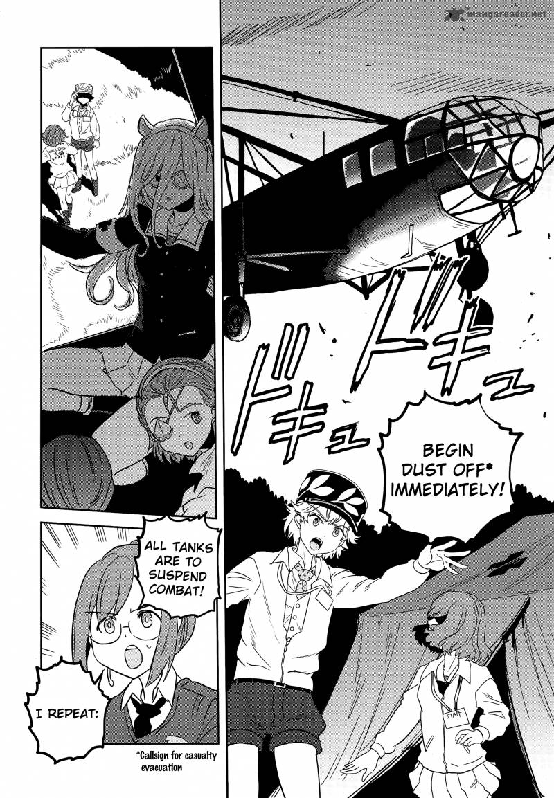 Girls Panzer Ribbon No Musha Chapter 42 Page 25