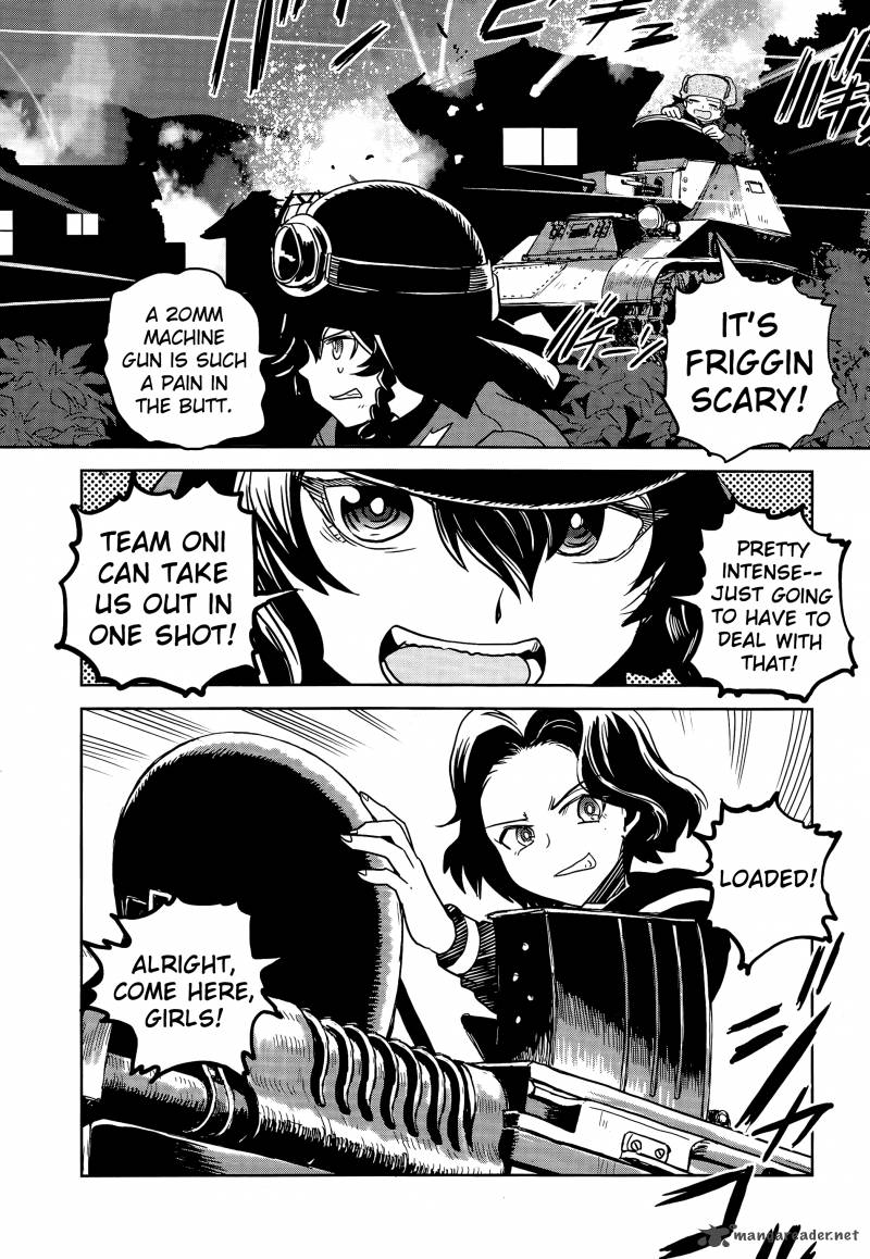 Girls Panzer Ribbon No Musha Chapter 42 Page 9