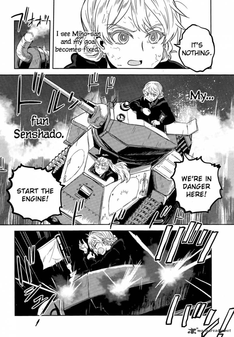 Girls Panzer Ribbon No Musha Chapter 43 Page 17