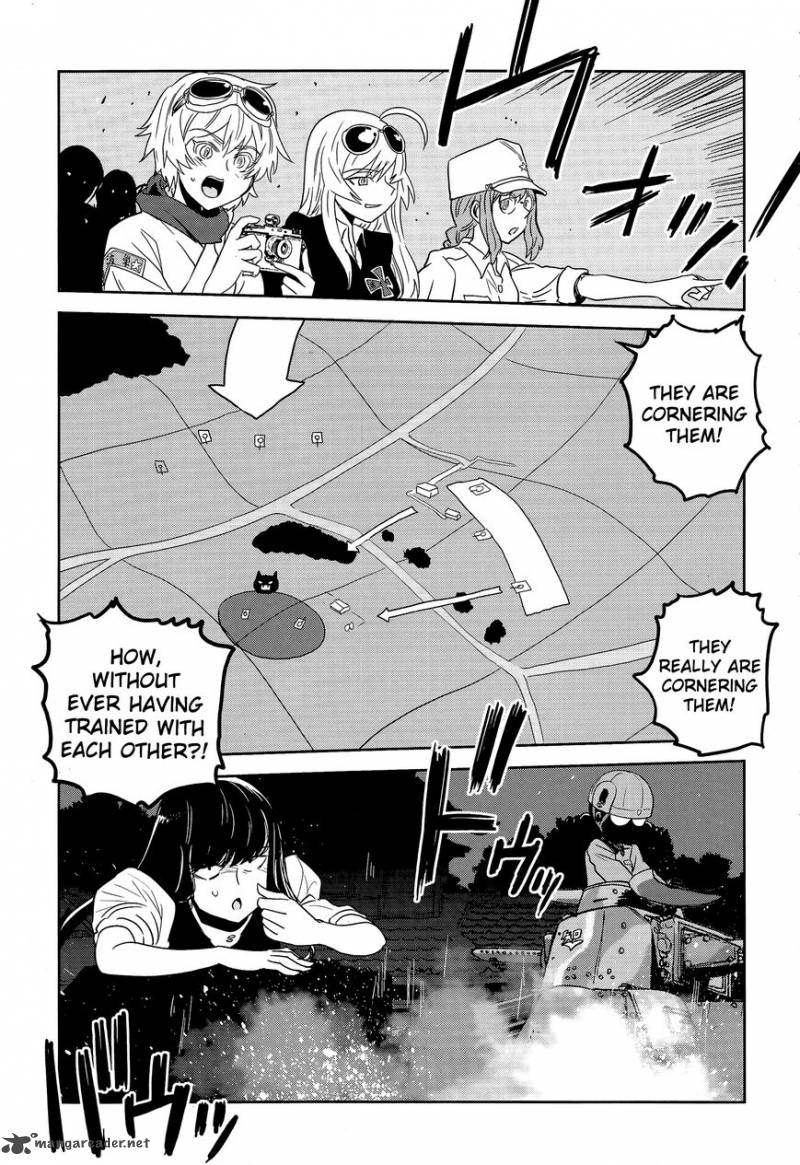 Girls Panzer Ribbon No Musha Chapter 43 Page 22