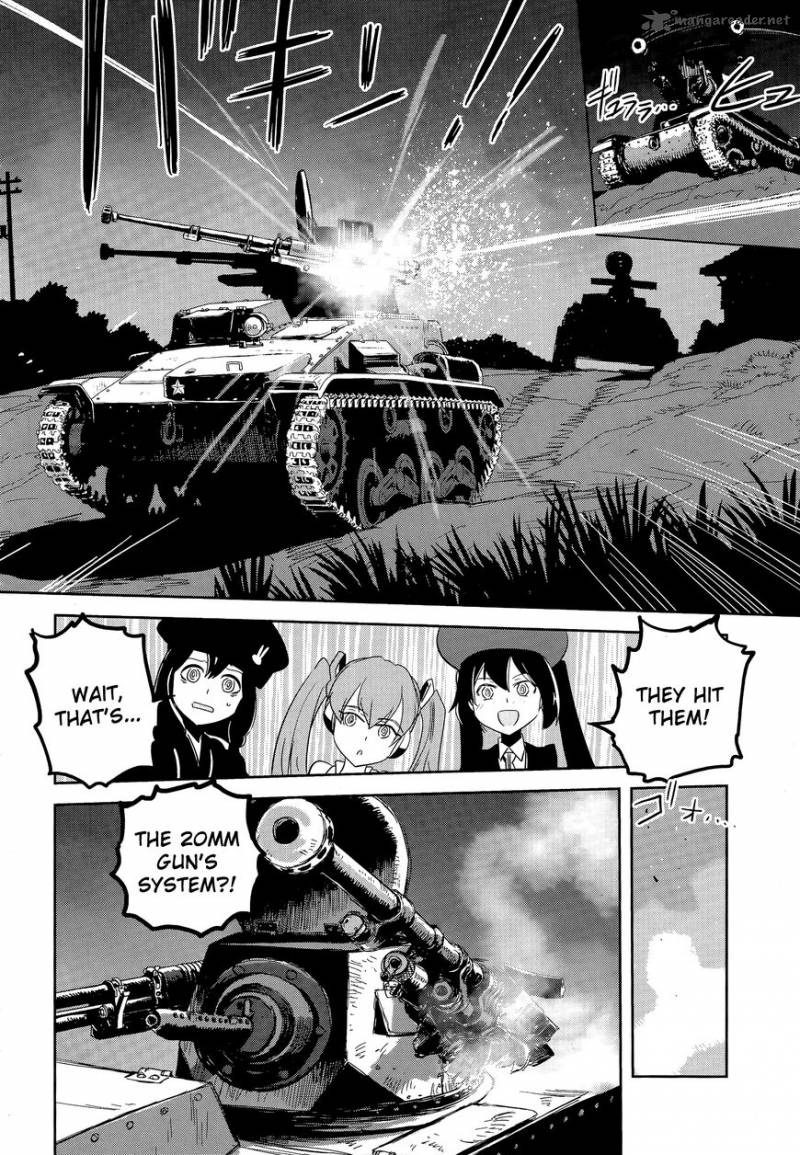 Girls Panzer Ribbon No Musha Chapter 43 Page 23