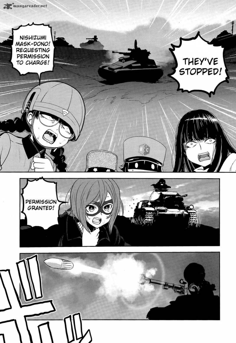 Girls Panzer Ribbon No Musha Chapter 43 Page 28