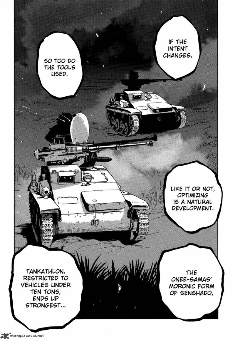 Girls Panzer Ribbon No Musha Chapter 43 Page 8