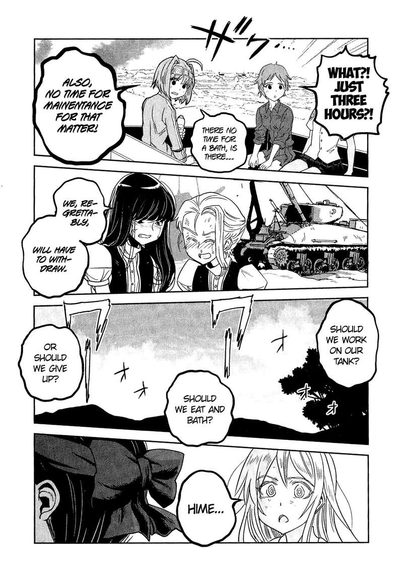 Girls Panzer Ribbon No Musha Chapter 44 Page 16