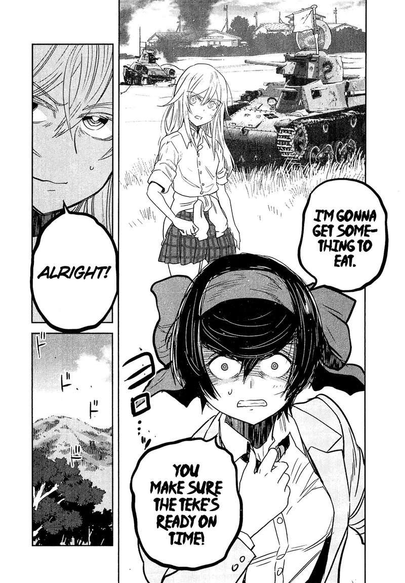 Girls Panzer Ribbon No Musha Chapter 44 Page 17
