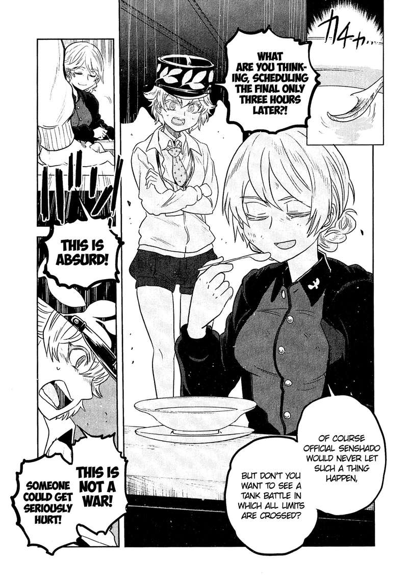 Girls Panzer Ribbon No Musha Chapter 44 Page 20