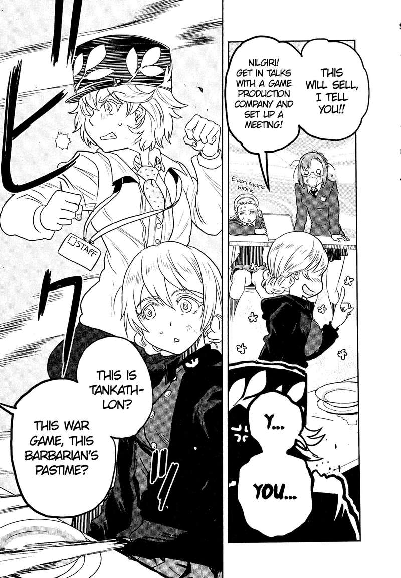 Girls Panzer Ribbon No Musha Chapter 44 Page 23