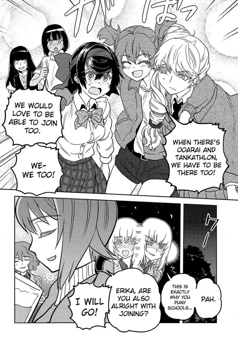 Girls Panzer Ribbon No Musha Chapter 45 Page 28