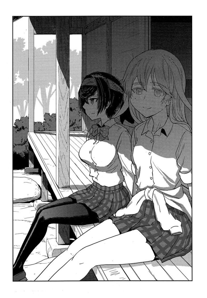 Girls Panzer Ribbon No Musha Chapter 45 Page 34