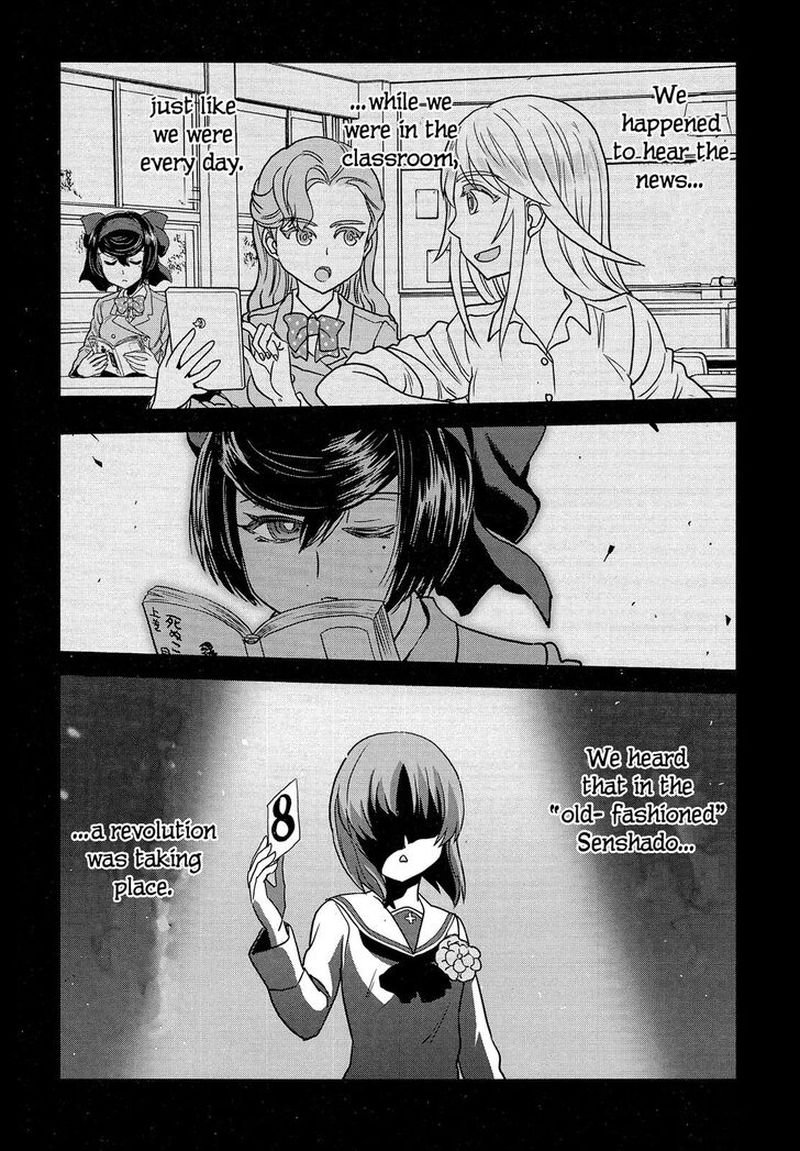 Girls Panzer Ribbon No Musha Chapter 45 Page 8