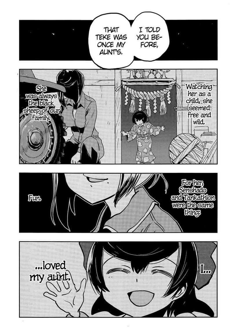 Girls Panzer Ribbon No Musha Chapter 46 Page 23