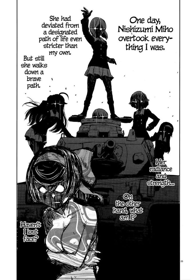Girls Panzer Ribbon No Musha Chapter 46 Page 25