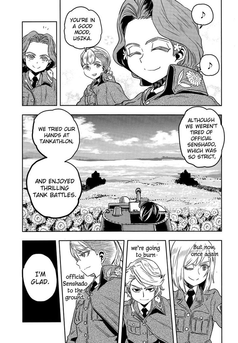 Girls Panzer Ribbon No Musha Chapter 47 Page 36