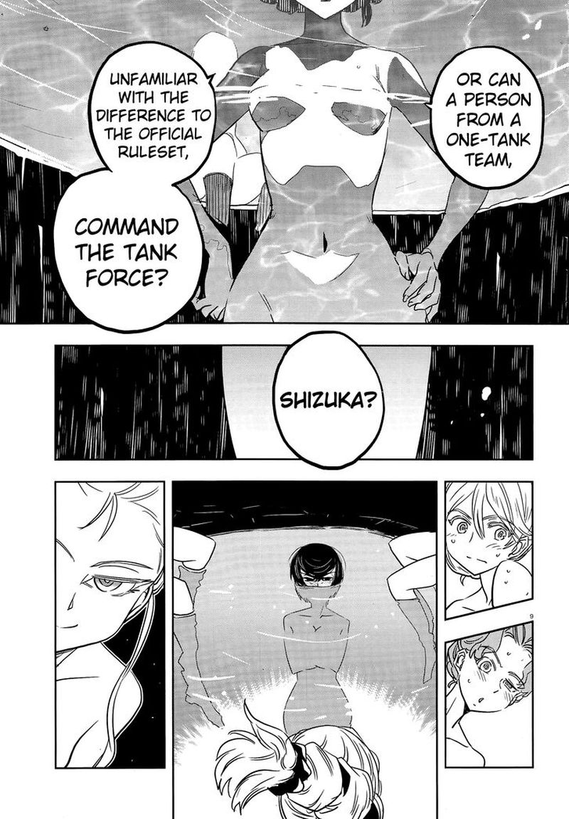 Girls Panzer Ribbon No Musha Chapter 47 Page 9