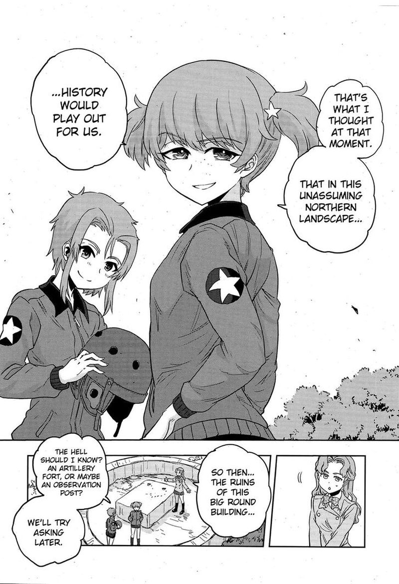 Girls Panzer Ribbon No Musha Chapter 48 Page 14
