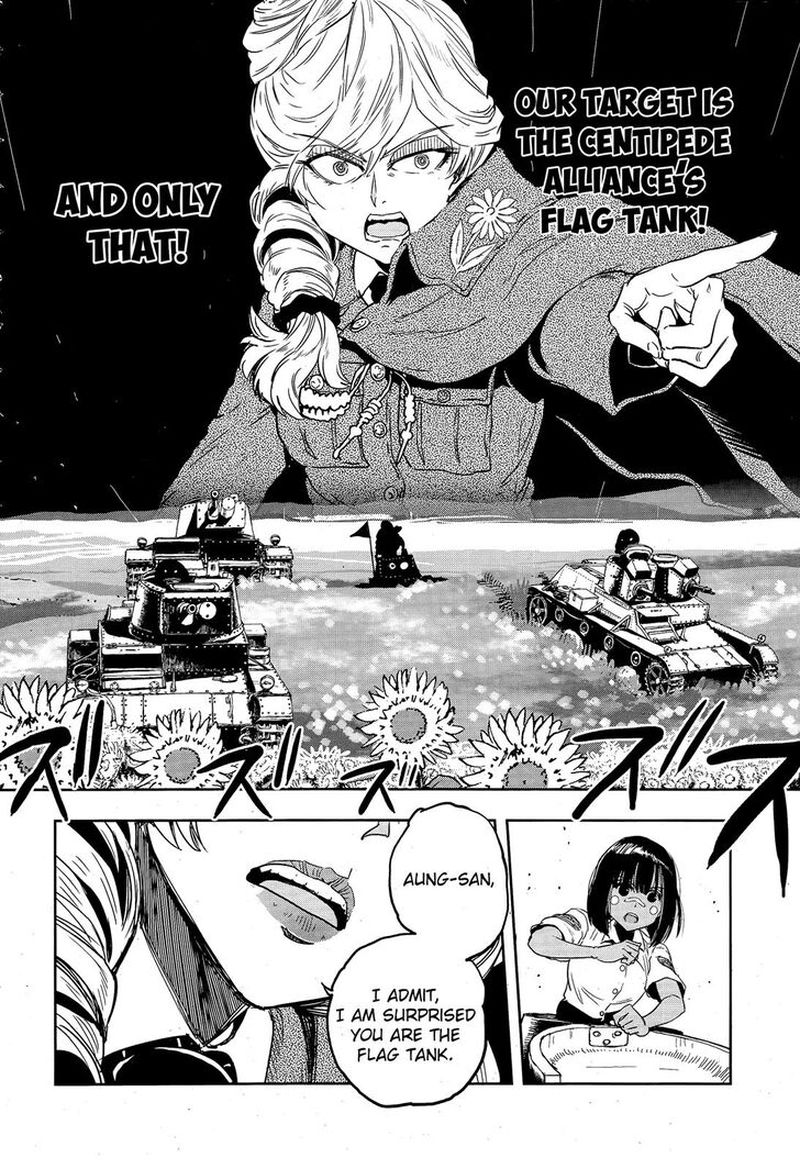 Girls Panzer Ribbon No Musha Chapter 48 Page 16
