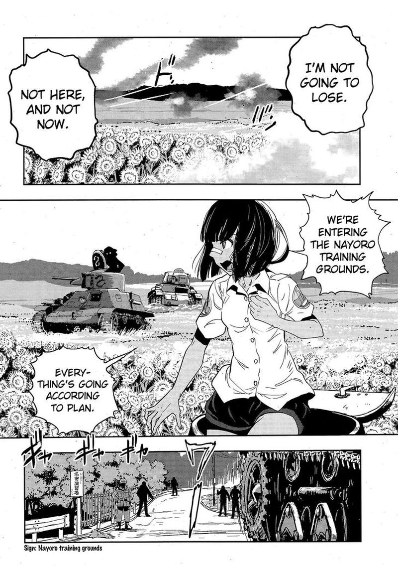 Girls Panzer Ribbon No Musha Chapter 48 Page 20