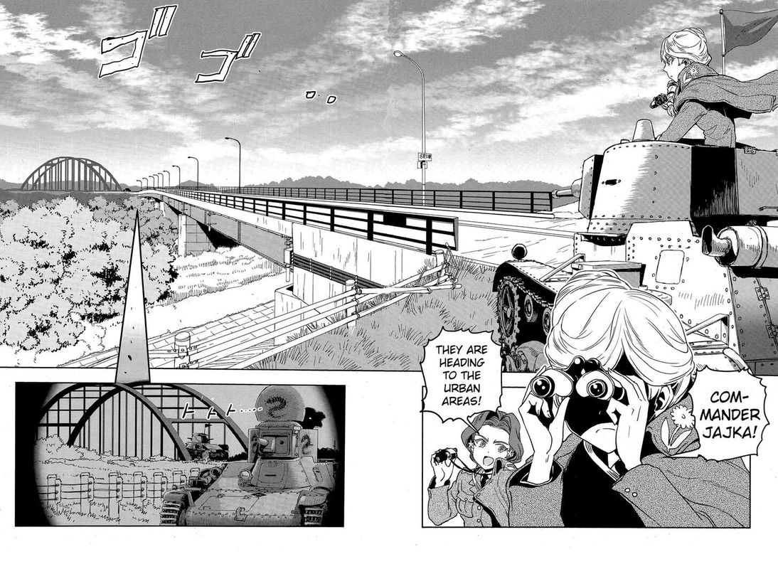 Girls Panzer Ribbon No Musha Chapter 48 Page 24