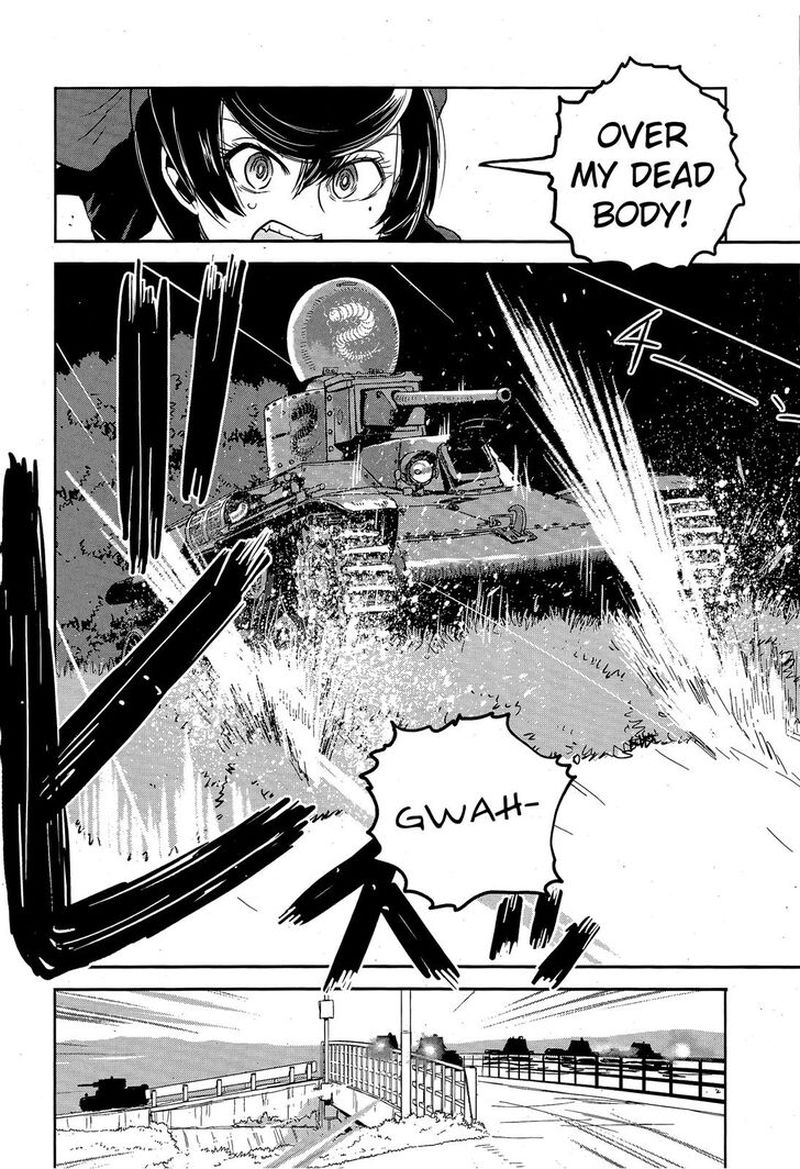 Girls Panzer Ribbon No Musha Chapter 48 Page 27