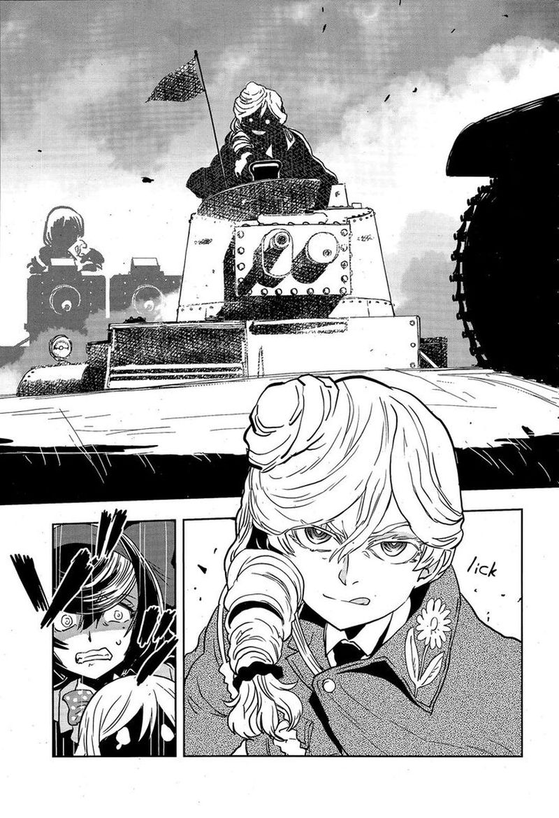 Girls Panzer Ribbon No Musha Chapter 48 Page 28