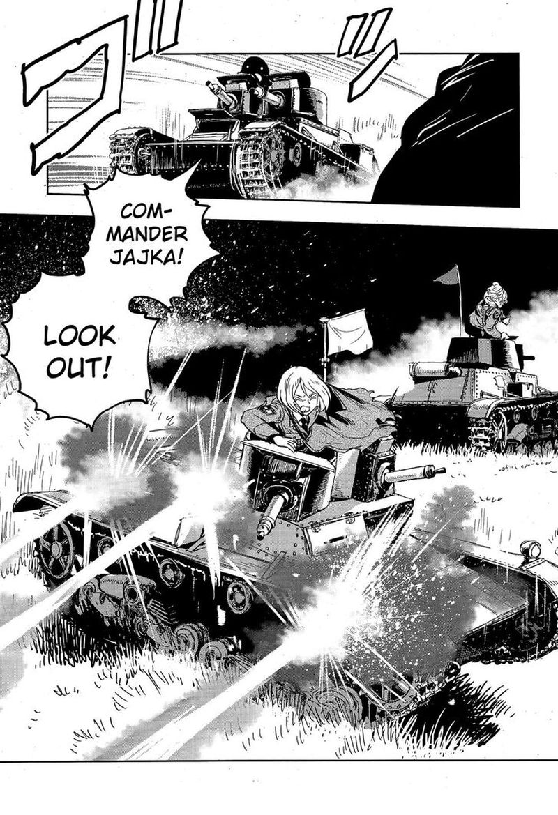 Girls Panzer Ribbon No Musha Chapter 48 Page 34