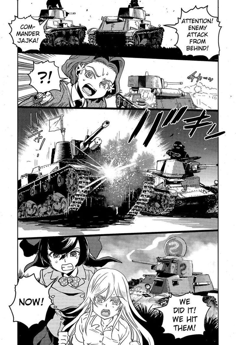 Girls Panzer Ribbon No Musha Chapter 48 Page 36