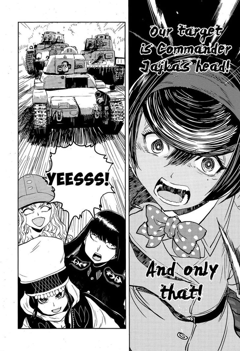Girls Panzer Ribbon No Musha Chapter 48 Page 37