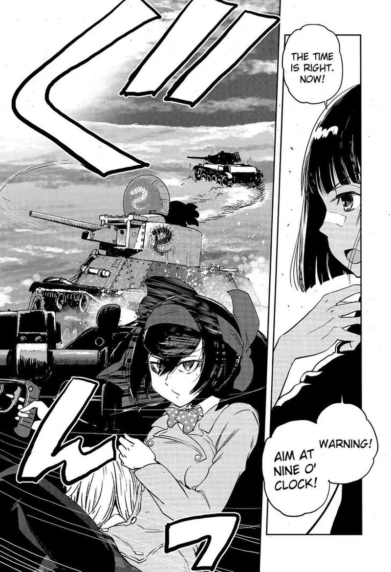 Girls Panzer Ribbon No Musha Chapter 48 Page 7
