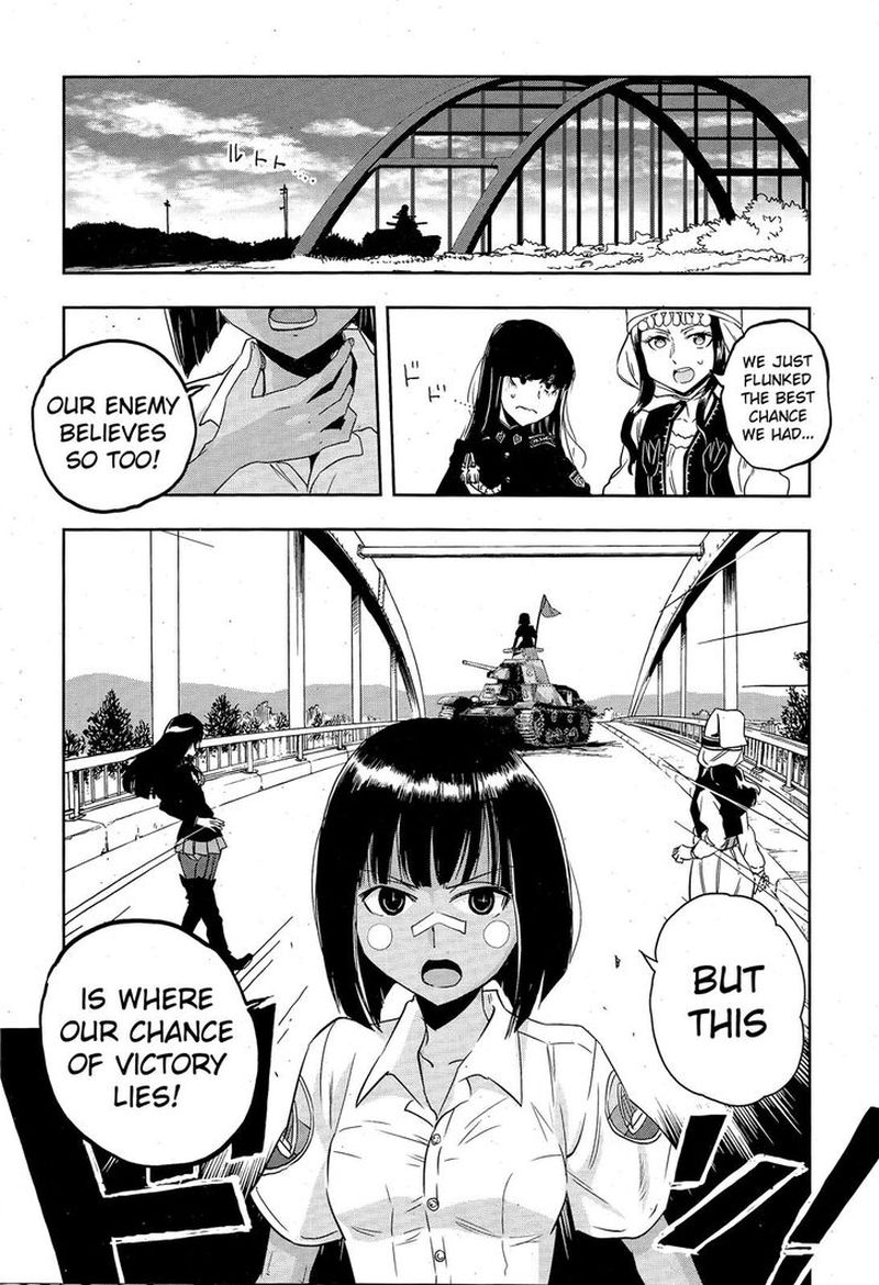 Girls Panzer Ribbon No Musha Chapter 49 Page 19