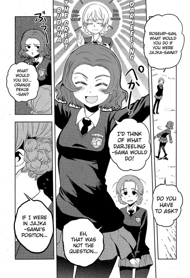 Girls Panzer Ribbon No Musha Chapter 49 Page 22