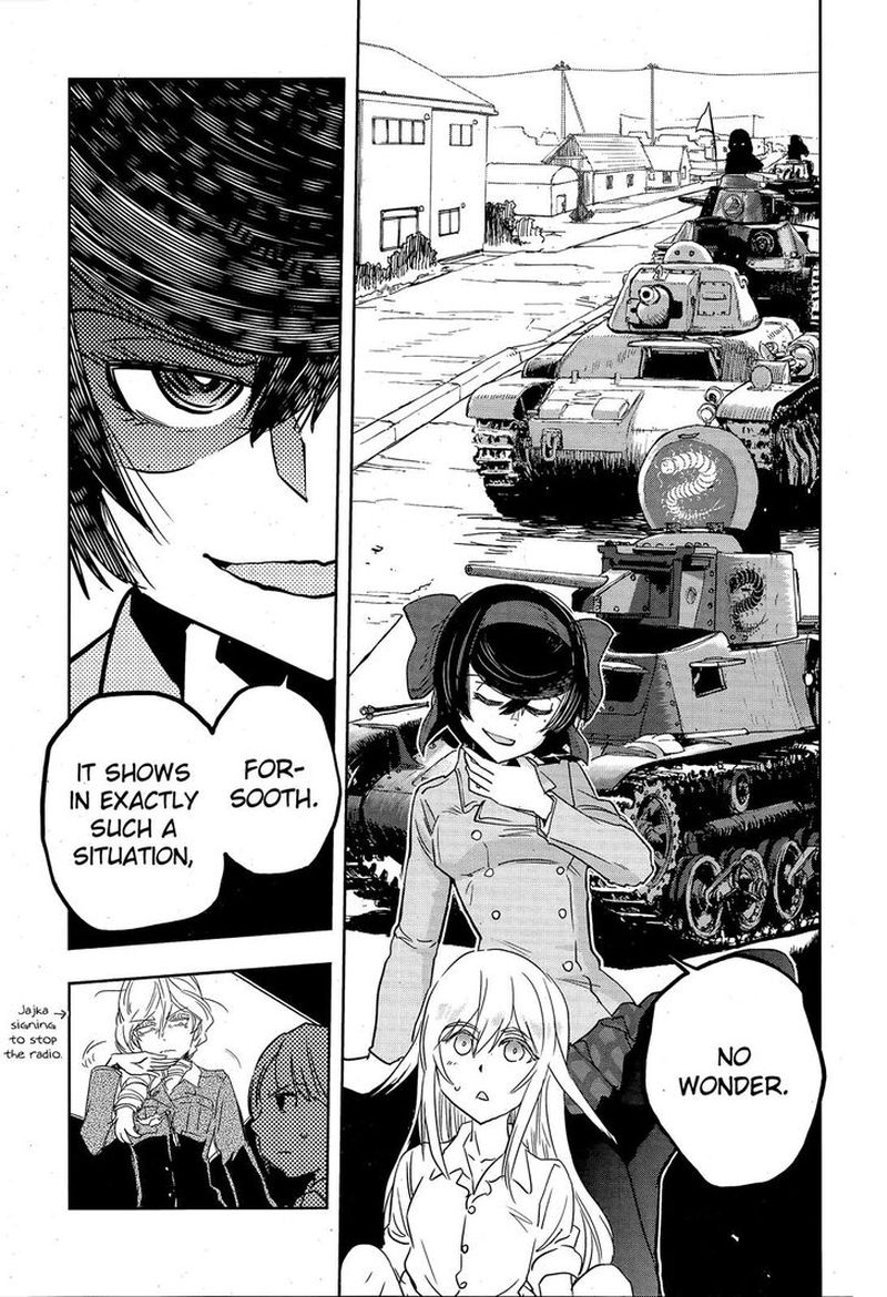 Girls Panzer Ribbon No Musha Chapter 49 Page 28