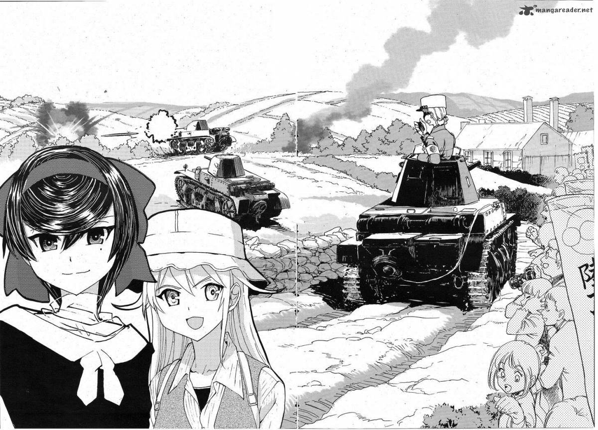 Girls Panzer Ribbon No Musha Chapter 5 Page 10