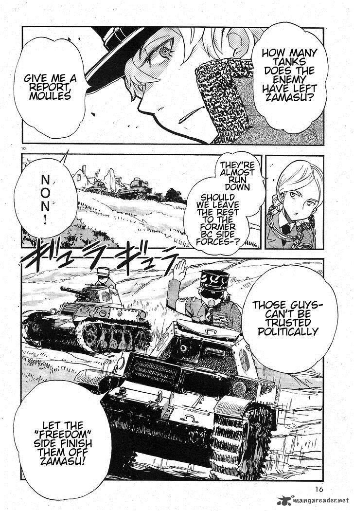 Girls Panzer Ribbon No Musha Chapter 5 Page 13