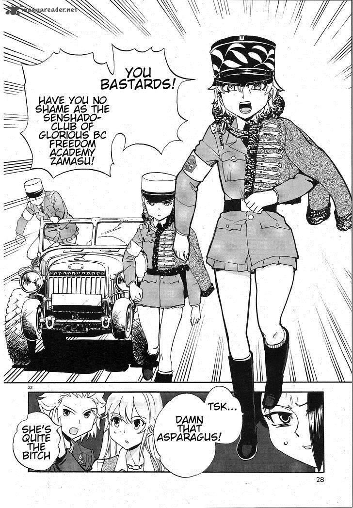 Girls Panzer Ribbon No Musha Chapter 5 Page 25
