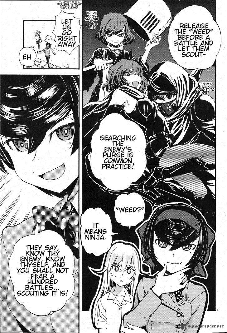 Girls Panzer Ribbon No Musha Chapter 5 Page 9