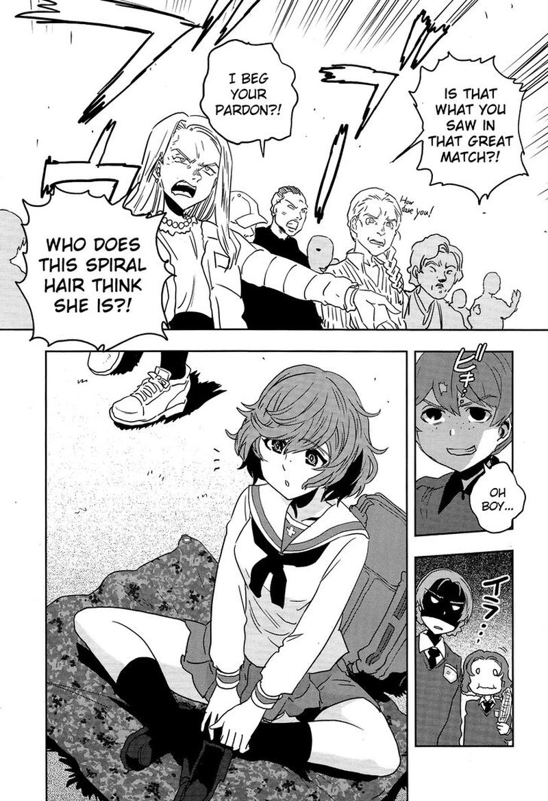 Girls Panzer Ribbon No Musha Chapter 50 Page 15