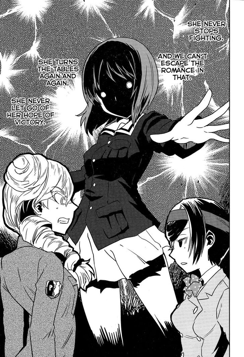 Girls Panzer Ribbon No Musha Chapter 50 Page 17