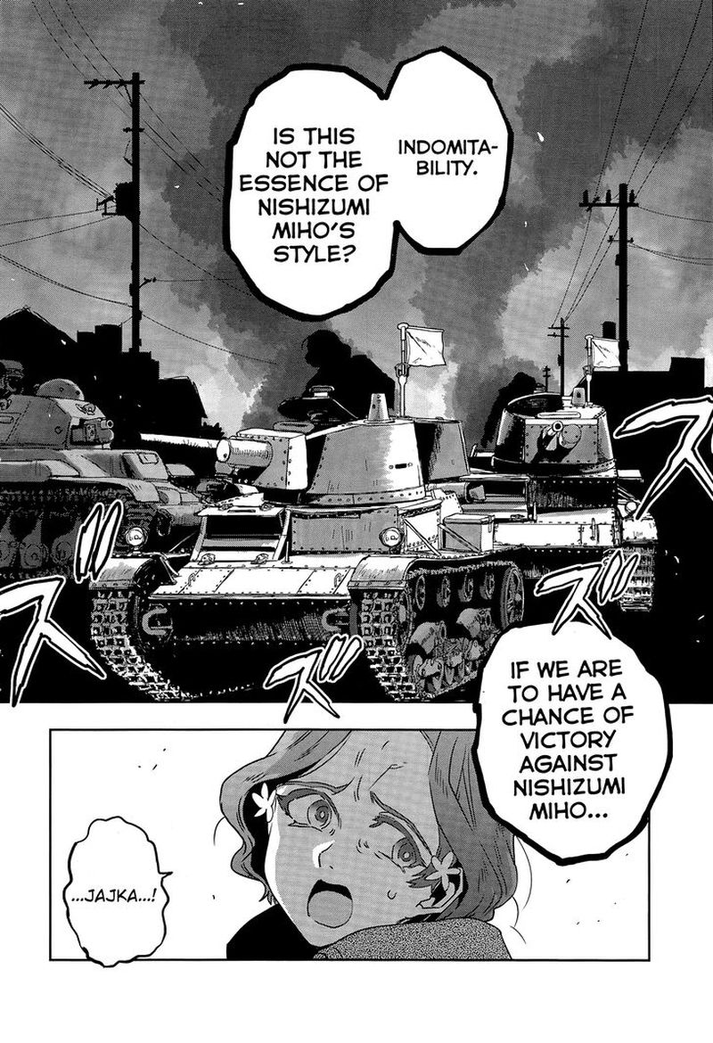 Girls Panzer Ribbon No Musha Chapter 50 Page 18