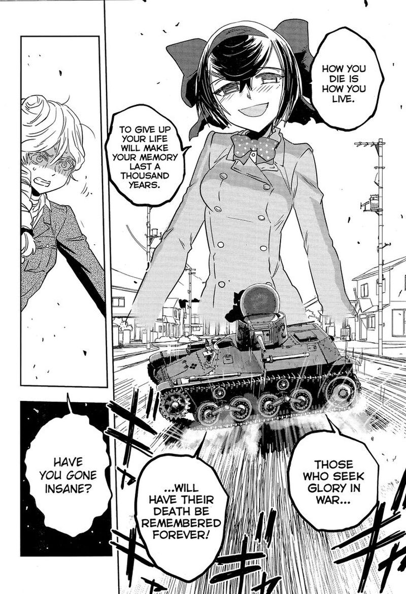 Girls Panzer Ribbon No Musha Chapter 50 Page 32