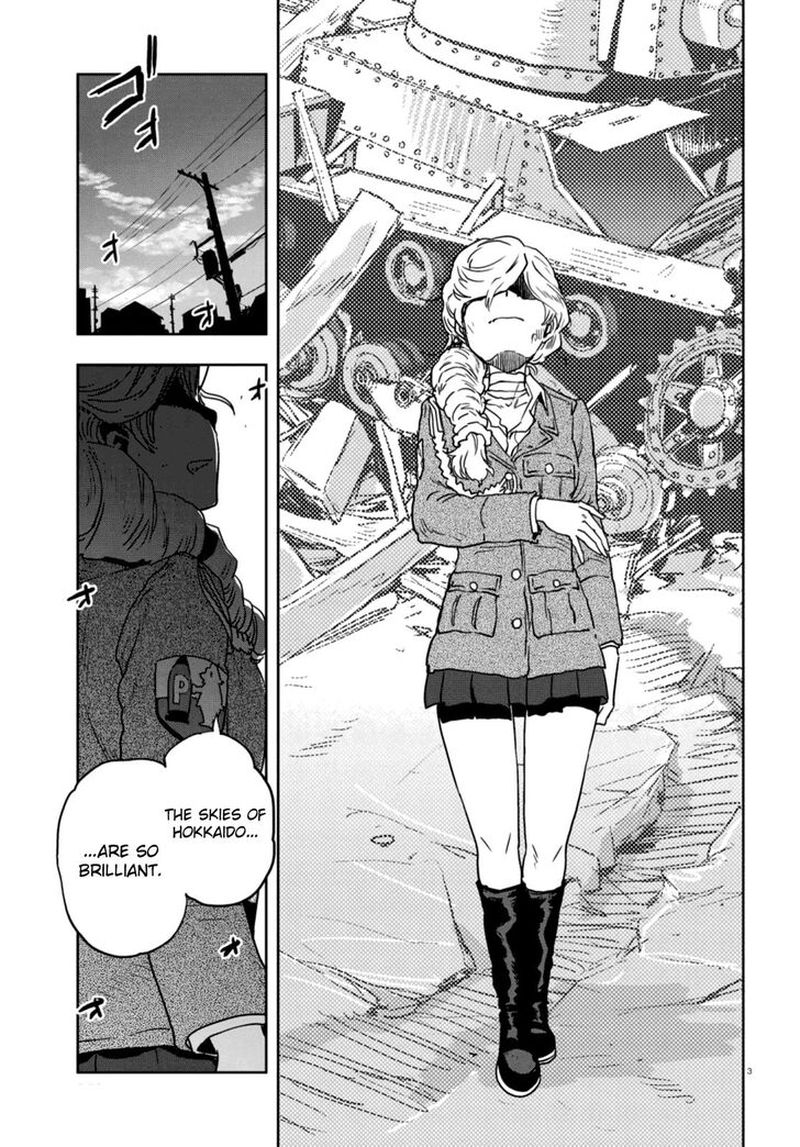 Girls Panzer Ribbon No Musha Chapter 51 Page 3