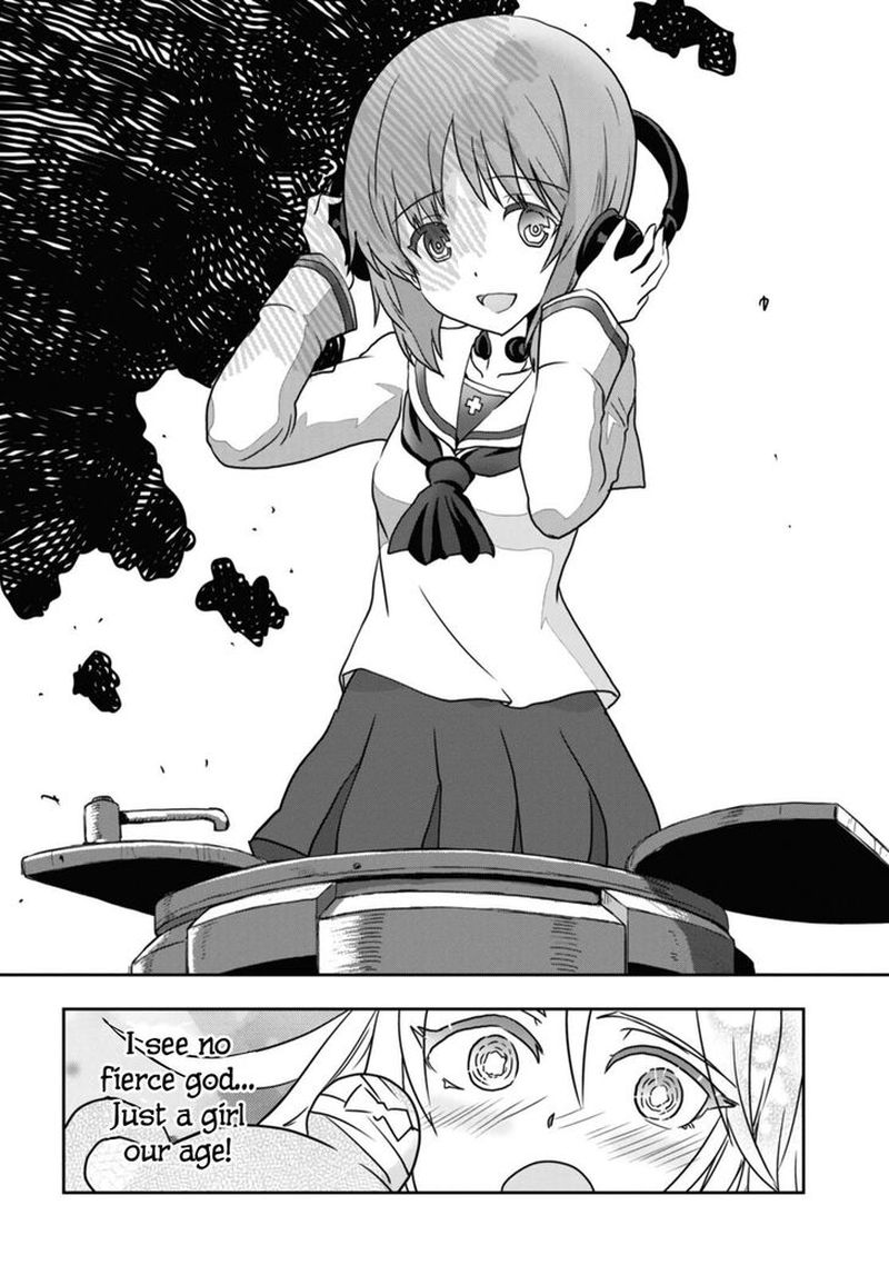 Girls Panzer Ribbon No Musha Chapter 52 Page 34