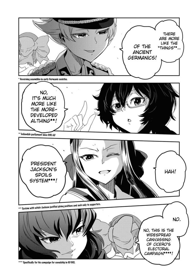 Girls Panzer Ribbon No Musha Chapter 53 Page 14