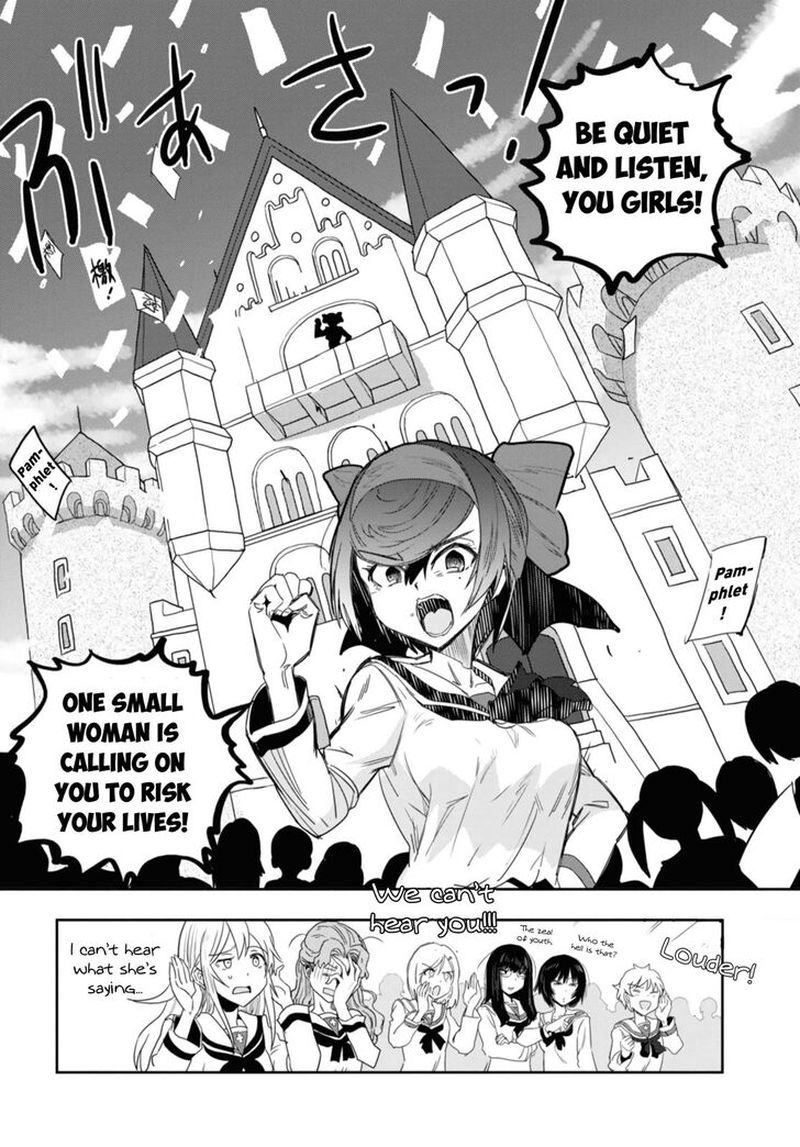 Girls Panzer Ribbon No Musha Chapter 53 Page 17