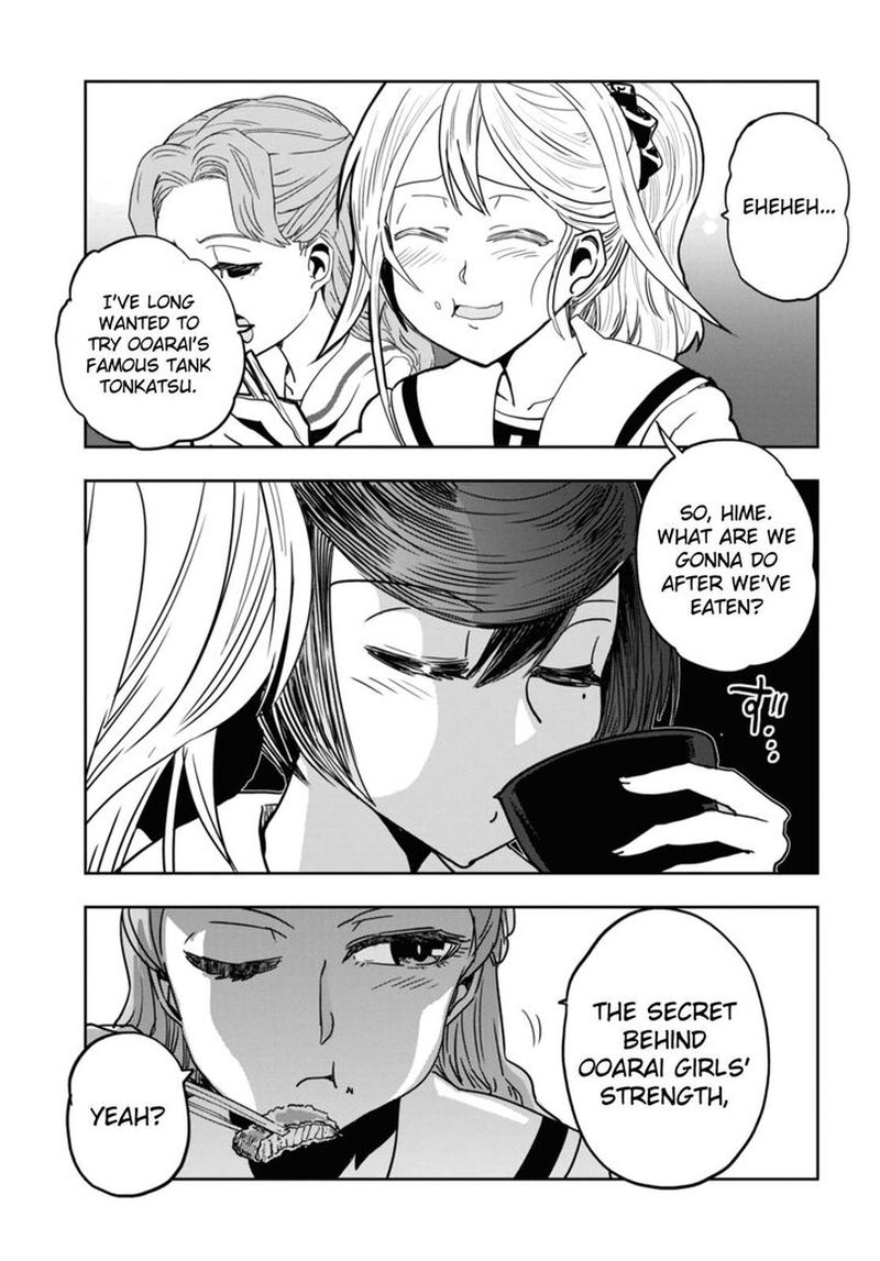 Girls Panzer Ribbon No Musha Chapter 53 Page 24