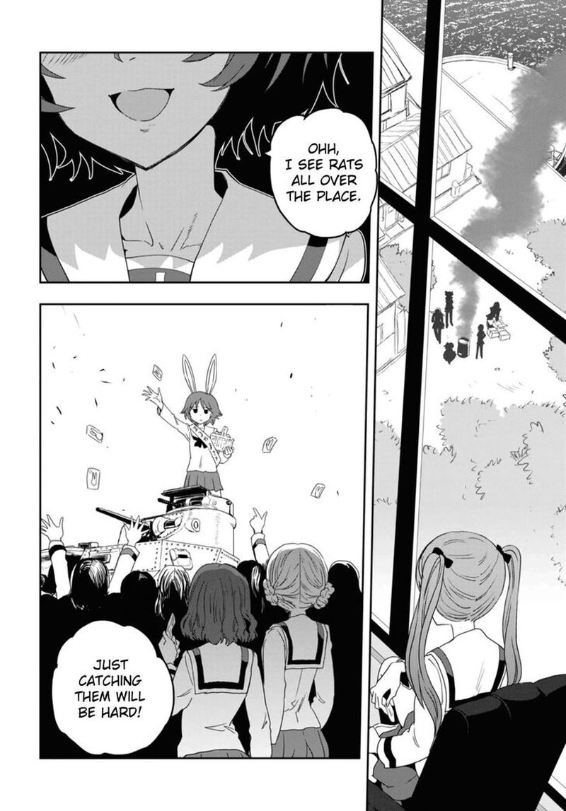 Girls Panzer Ribbon No Musha Chapter 53 Page 34