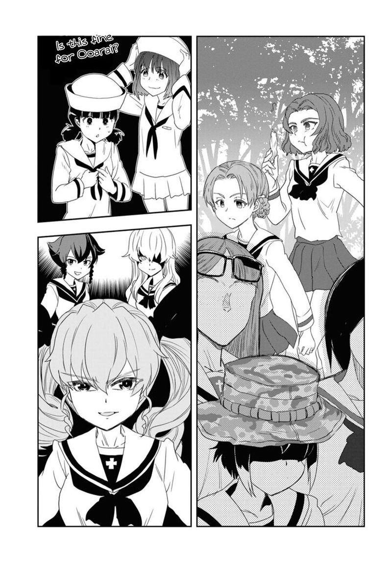 Girls Panzer Ribbon No Musha Chapter 53 Page 35