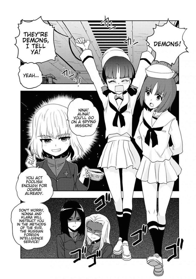 Girls Panzer Ribbon No Musha Chapter 54 Page 10