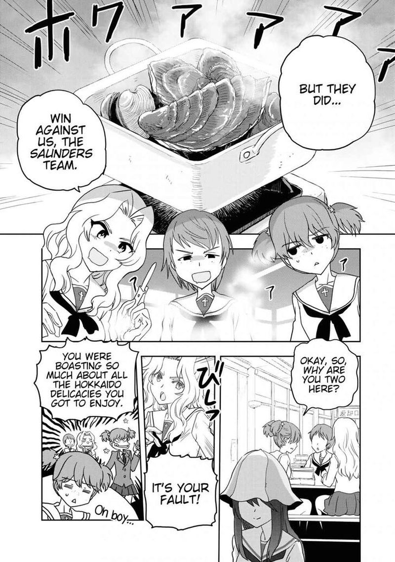 Girls Panzer Ribbon No Musha Chapter 54 Page 16