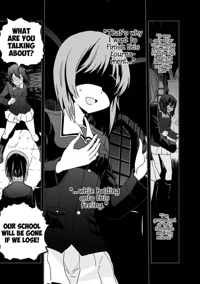 Girls Panzer Ribbon No Musha Chapter 54 Page 21